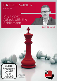Ruy Lopez: Attack with the Schliemann (Sam Collins). 2100000031962
